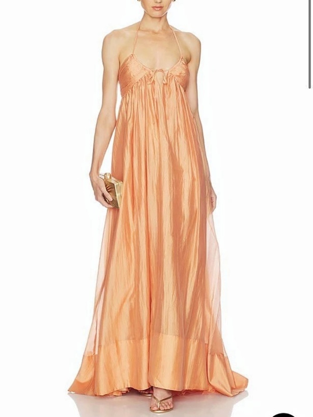Camila Coelho Anastacia Maxi Dress Orange